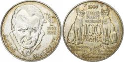 World Coins - France, 100 Francs, André Malraux, 1987, Silver, , Gadoury:954