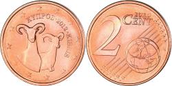 World Coins - Cyprus, 2 Euro Cent, 2012, , Copper Plated Steel, KM:79