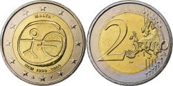 World Coins - Malta, 2 Euro, UEM, 2009, Utrecht, Bi-Metallic,
