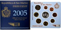 World Coins - San Marino, Set 1 ct. - 5 Euro, Coin card.FDC, 2005, Rome,