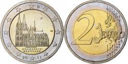 World Coins - GERMANY - FEDERAL REPUBLIC, 2 Euro, NORDRHEIN - WESTFALEN, 2011, Stuttgart