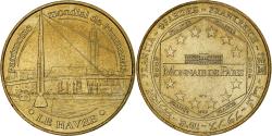 World Coins - France, Tourist token, Le Havre patrimoine mondial, 2009, MDP, Nordic gold