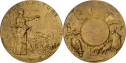 World Coins - France, Medal, Agriculture, Bronze, Grandhomme,