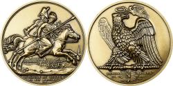 World Coins - France, Medal, Napoléon Ier, Bataille de Lutzen, Gilt Bronze, Denon, Restrike