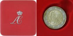 World Coins - Monaco, Albert II, 2 Euro, 2011, Monnaie de Paris, BU, , Bi-Metallic