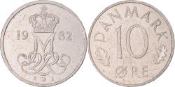 World Coins - Coin, Denmark, 10 Öre, 1982