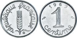 World Coins - Coin, France, Épi, 1 Centime, 1969, Paris, Neuf "Queue Longue",