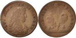 World Coins - France, Token, Royal, Louis XIV, , Copper, Feuardent:12613