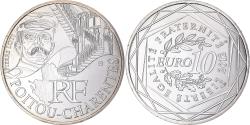 World Coins - France, 10 Euro, 2012, Poitou-Charente, , Silver
