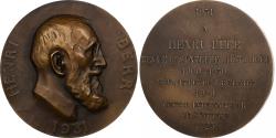 World Coins - France, Medal, Henri Berr, Revue de Synthèse Historique, 1931, Bronze, Sudre