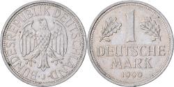World Coins - Federal Republic of Germany, Mark, 1990, Hambourg, Copper-nickel,