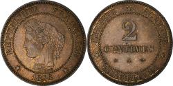 World Coins - Coin, France, Cérès, 2 Centimes, 1878, Paris, , Bronze, KM:827.1