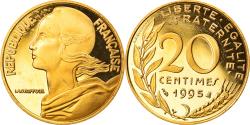 World Coins - Coin, France, Marianne, 20 Centimes, 1995, Paris, BE, , Aluminum-Bronze