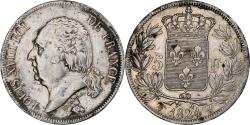 World Coins - France, 5 Francs, Louis XVIII, 1824, Lille, Silver, , Gadoury:614