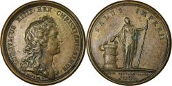 World Coins - France, Medal, Louis XIV, La Guérison du Roi à Calais, 1658, Mauger