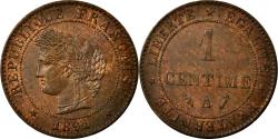 World Coins - Coin, France, Cérès, Centime, 1891, Paris, , Bronze, KM:826.1