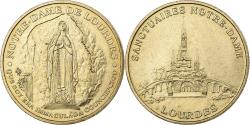 World Coins - France, Medal, Sanctuaire de Notre dame de Lourdes, Copper-nickel Aluminium