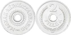 World Coins - Hungary, 2 Filler, 1965, Budapest, Aluminum, , KM:546