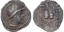 Ancient Coins - Coin, Baktrian Kingdom, Eukratides I, Obol, 170-145 BC, Rare, , Silver