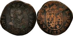World Coins - Coin, Belgium, Flanders, François d'Alençon, Liard, Oord, Undated, Bruges