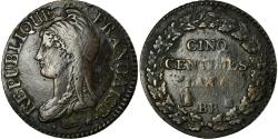 World Coins - Coin, France, Dupré, 5 Centimes, 1797, Strasbourg, , Bronze, KM:640.4