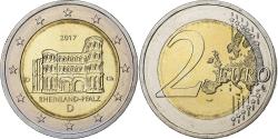 World Coins - GERMANY - FEDERAL REPUBLIC, 2 Euro, 2017, Munich, Bi-Metallic,