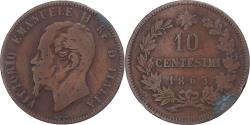 World Coins - Coin, Italy, 10 Centesimi, 1863