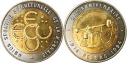 World Coins - France, Ecu, Ecu des Villes, 1994, Pessac, , Bi-Metallic