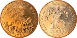 World Coins - Coin, France, La conquête, 10 Francs, 1983, Paris, , Nickel-Bronze