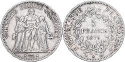 World Coins - France, 5 Francs, Hercule, 1875, Paris, Silver, , Gadoury:745a