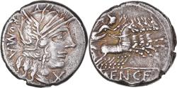 Ancient Coins - Coin, M. Fannius C.f., Denarius, 123 BC, Rome, , Silver, Crawford:275/1