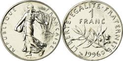 World Coins - Coin, France, Semeuse, Franc, 1996, Paris, , Nickel, KM:925.1