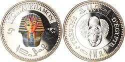 World Coins - Egypt, Medal, Trésors d'Egypte, Toutankhamon, History, , Copper-nickel