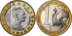 World Coins - Denmark, Margrethe II, Euro, Fantasy Trial, Euro, 2002, Bi-Metallic,