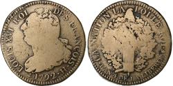World Coins - France, Louis XVI, 2 Sols François, 1792 / AN 4, La Rochelle, Métal de