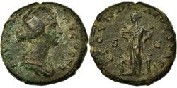 Ancient Coins - Coin, Faustina II, As, Roma, , Copper, Cohen:97