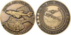 Us Coins - United States, Medal, Naval air station - Whidbey Island, NWTM, Bronze,