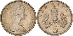 World Coins - Coin, Great Britain, 5 New Pence, 1971