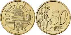 World Coins - Austria, 50 Euro Cent, 2005, Vienna, Nordic gold,