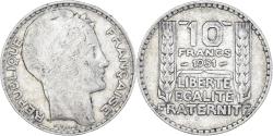 World Coins - Coin, France, Turin, 10 Francs, 1931, Paris, , Silver, KM:878