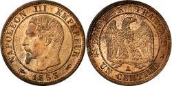 World Coins - Coin, France, Napoleon III, Napoléon III, Centime, 1853, Paris, , Bronze