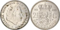 World Coins - Coin, Netherlands, Juliana, 2-1/2 Gulden, 1969, , Nickel, KM:191