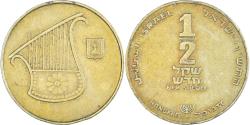 World Coins - Coin, Israel, 1/2 New Sheqel, 1990