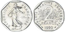 World Coins - Coin, France, Semeuse, 2 Francs, 1990, , Nickel, KM:942.1