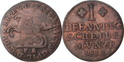 World Coins - Coin, German States, BRUNSWICK-WOLFENBUTTEL, Fredrich Wilhelm, Pfennig, 1815