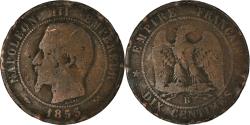 World Coins - Coin, France, 10 Centimes, 1853