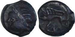 Ancient Coins - Coin, Remi, potin à la tête d’indien, 180-150 BC, , Potin