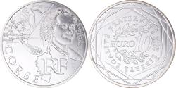 World Coins - France, 10 Euro, 2012, Paris, Corse, , Silver, Gadoury:EU514, KM:1876