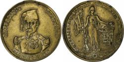 World Coins - France, Token, Général Cavaignac, Journées de Juin, 1848, Brass,