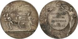 World Coins - France, Medal, Sapeurs Pompiers, Concours de lances, Alphée Dubois,
